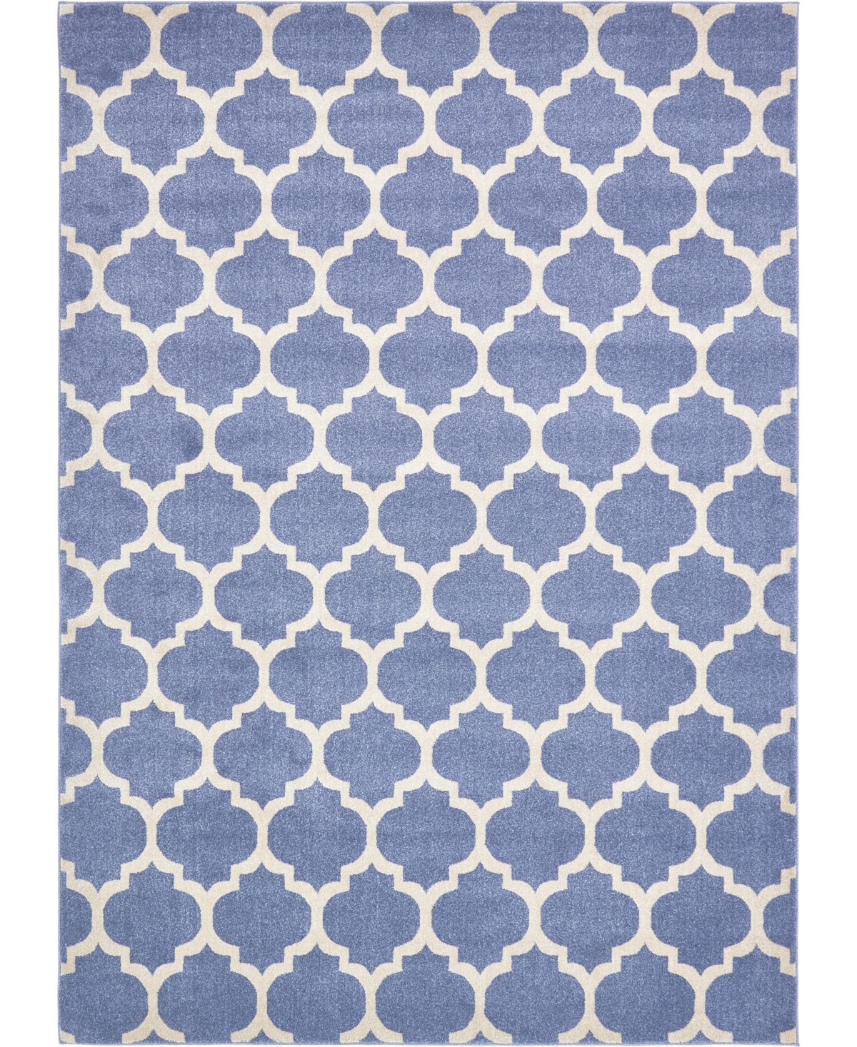 Bayshore Home Arbor Arb1 8' x 11' Area Rug - Light Blue