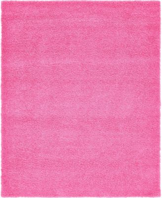 Solid Shag SS1 8' x 10' Area Rug