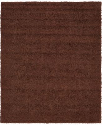 Solid Shag SS1 8' x 10' Area Rug