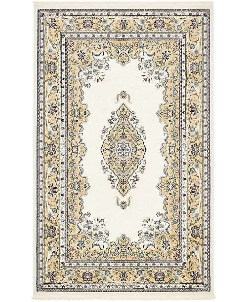 Bridgeport Home Zara Zar1 Ivory 5 X 8 Area Rug Reviews Rugs Macy S