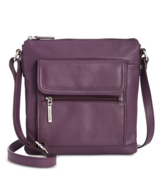 Giani Bernini Nappa Leather Venice Crossbody, Created for Macy's - Macy's