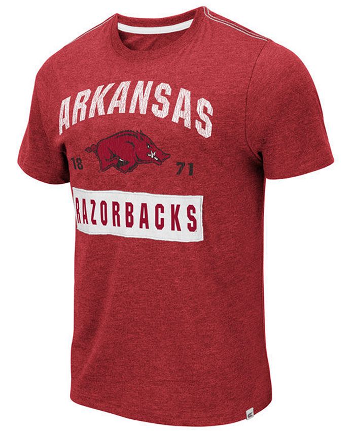 Colosseum Men's Arkansas Razorbacks Team Patch T-Shirt - Macy's