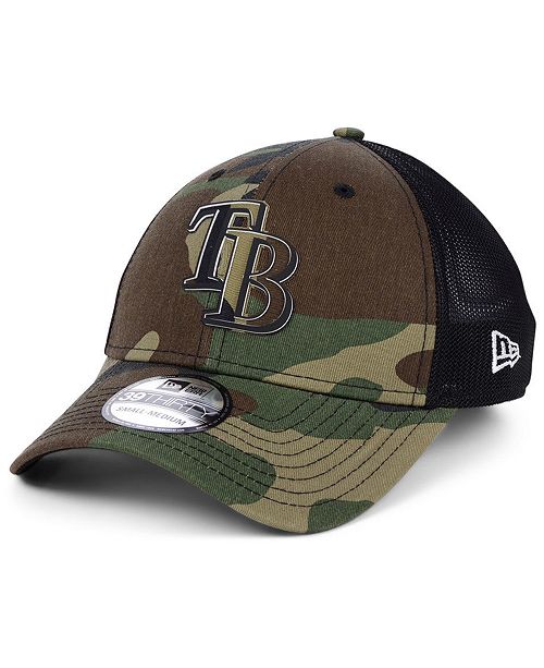 New Era Tampa Bay Rays Camo Trucker 39thirty Cap Reviews