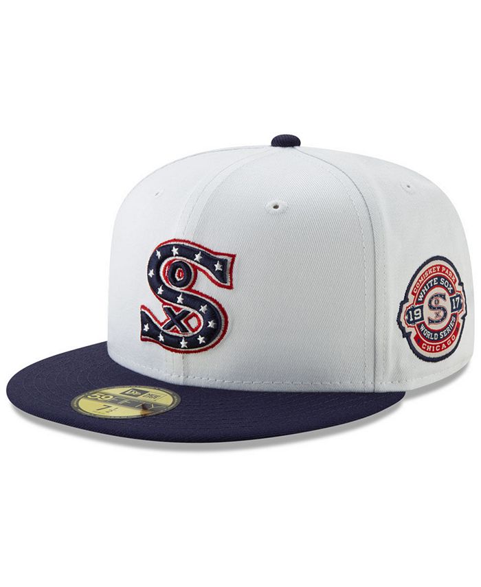 New Era Chicago White Sox World Series Patch 59FIFTY Cap - Macy's