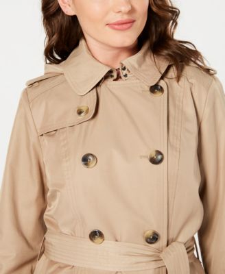 macy's trench coat petite