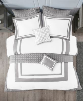 Heritage 8-Pc. Comforter & Coverlet Set, King/California King