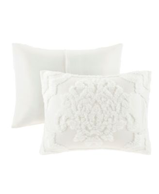 Viola Damask Tufted 3-Pc. Duvet Cover Set, King/California King