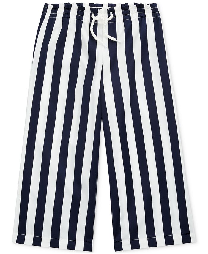 Polo Ralph Lauren Little Girls Striped Cotton Dobby Pants & Reviews ...