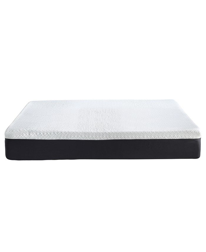 Sleep Trends Ladan 12" Cool Gel Memory Foam Plush Mattress Queen, Mattress in a Box Macy's