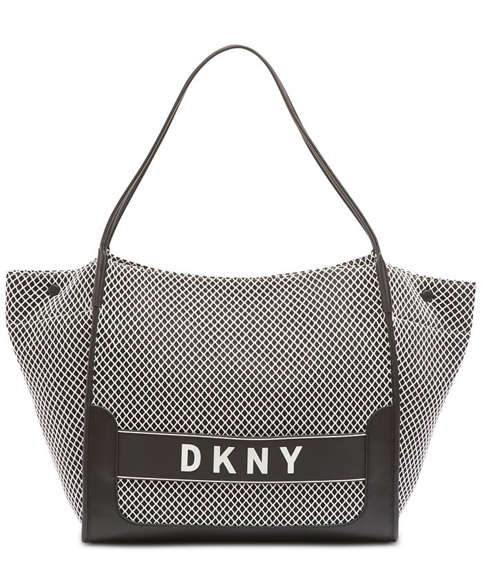 Dkny ebony on sale mesh tote