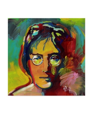 Trademark Global Howie Green 'john Lennon Color' Canvas Art In Multi