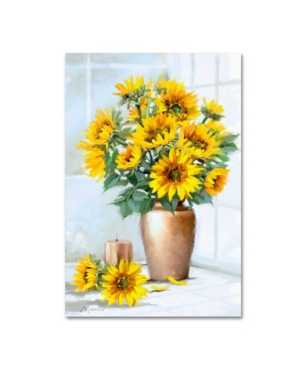 Trademark Global The Macneil Studio 'sunflowers' Canvas Art In Multi