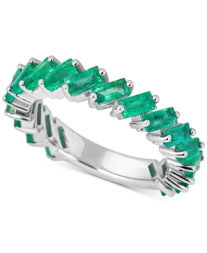 image of Sapphire Baguette Band (2-1/2 ct. t.w.) in Sterling Silver