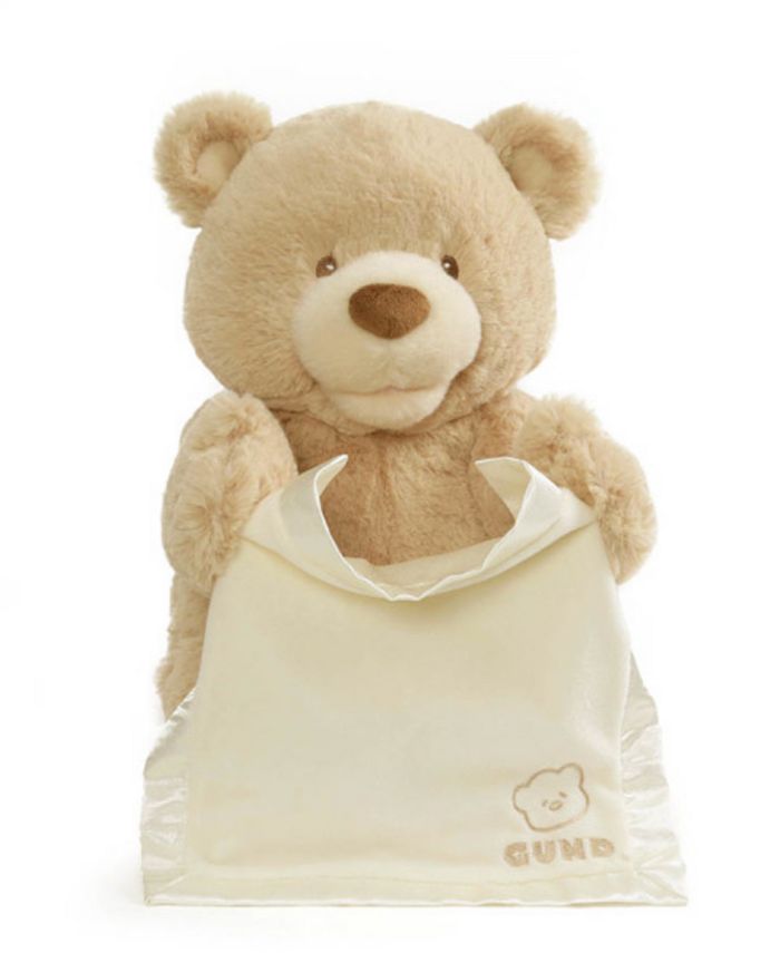 Gund® - Baby Boys or Girls Animated Peek-a-Boo Bear Plush Toy
