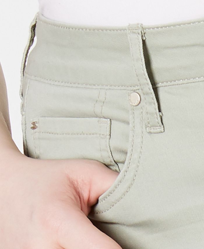Seven7 Jeans Trendy Plus Size Weekend Color Denim Bermuda Shorts ...