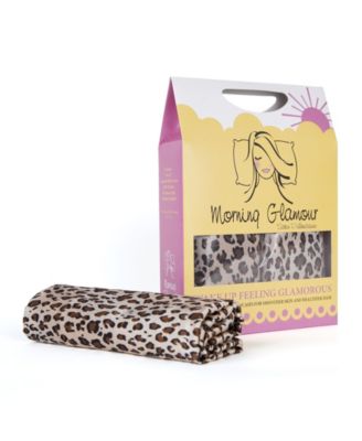 Morning Glamour 2 Federe In Raso Setoso – Standard 50x66 Cm, Ivory E Oro, Delicate Su Capelli E Pelle