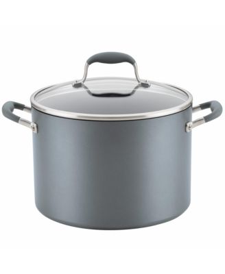 Advanced Home Hard-Anodized Nonstick 10-Qt. Wide Stockpot