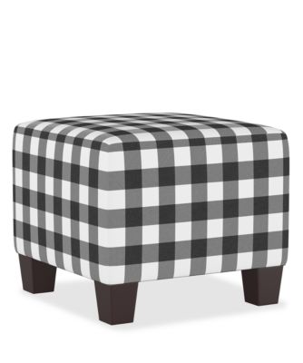 Skyline - Anaheim Square Ottoman, Quick Ship