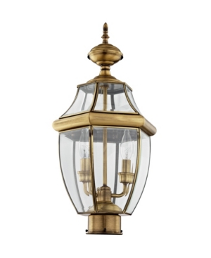 Livex Monterey 2-Light Outdoor Post Lantern A