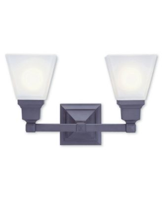 Livex - Mission 2-Light Bath Vanity Fixture