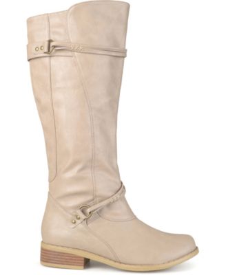 Women's Harley Extra Wide Calf Rouched Knee High Boots