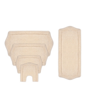 Home Weavers Waterford 5 Piece Bath Rug Set Bedding In Natural Modesens