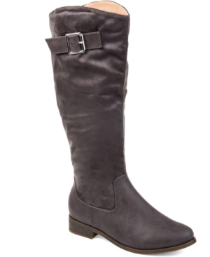 image of Journee Collection Women-s Comfort Extra Wide Calf Frenchy Boot Women-s Shoes