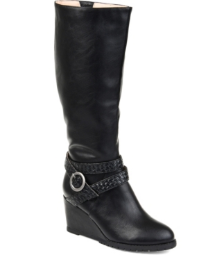 image of Journee Collection Women-s Comfort Extra Wide Calf Garin Boot Women-s Shoes