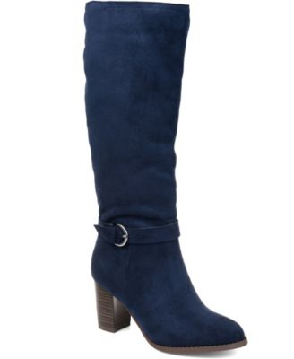 womens blue dress boots