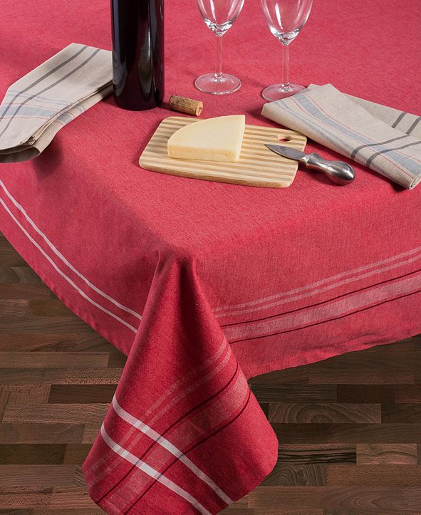 Design Imports French Chambray Tablecloth 60" x 120" & Reviews Table