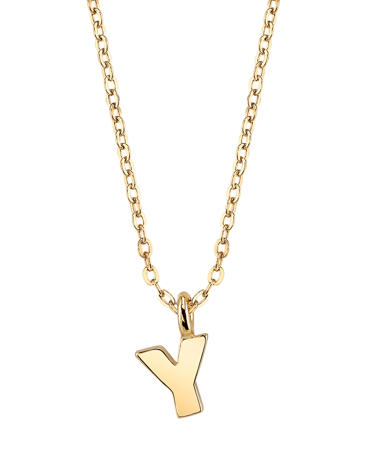 Shop 2028 Gold-tone Initial Necklace 20"