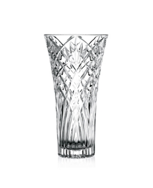 Lorren Home Trends Melodia 12" Crystal Vase In Clear
