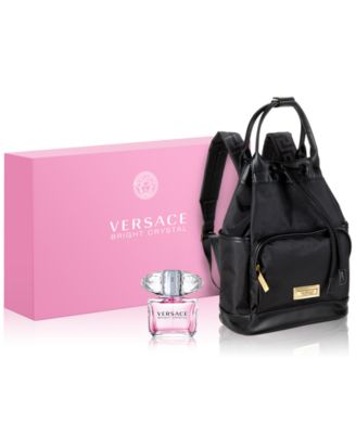 versace bag and perfume