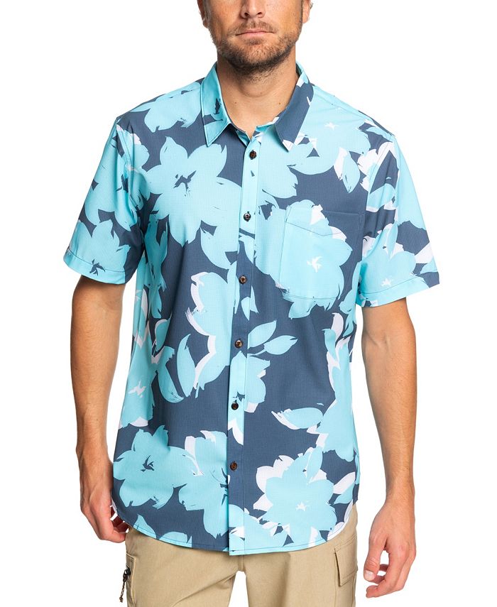 Quiksilver Mens Floral Fireworks Woven Top