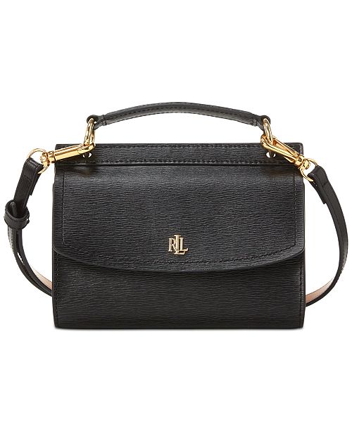 Lauren Ralph Lauren Leather TopHandle Convertible Belt Bag & Reviews