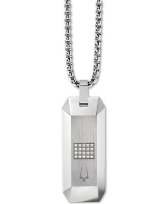 diamond dog pendant necklace