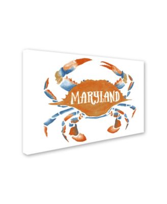 Lantern Press 'Crab' Canvas Art - 16" x 24"