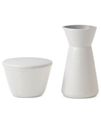 Vera Wang Wedgwood - Simplicity Covered Sugar & Creamer