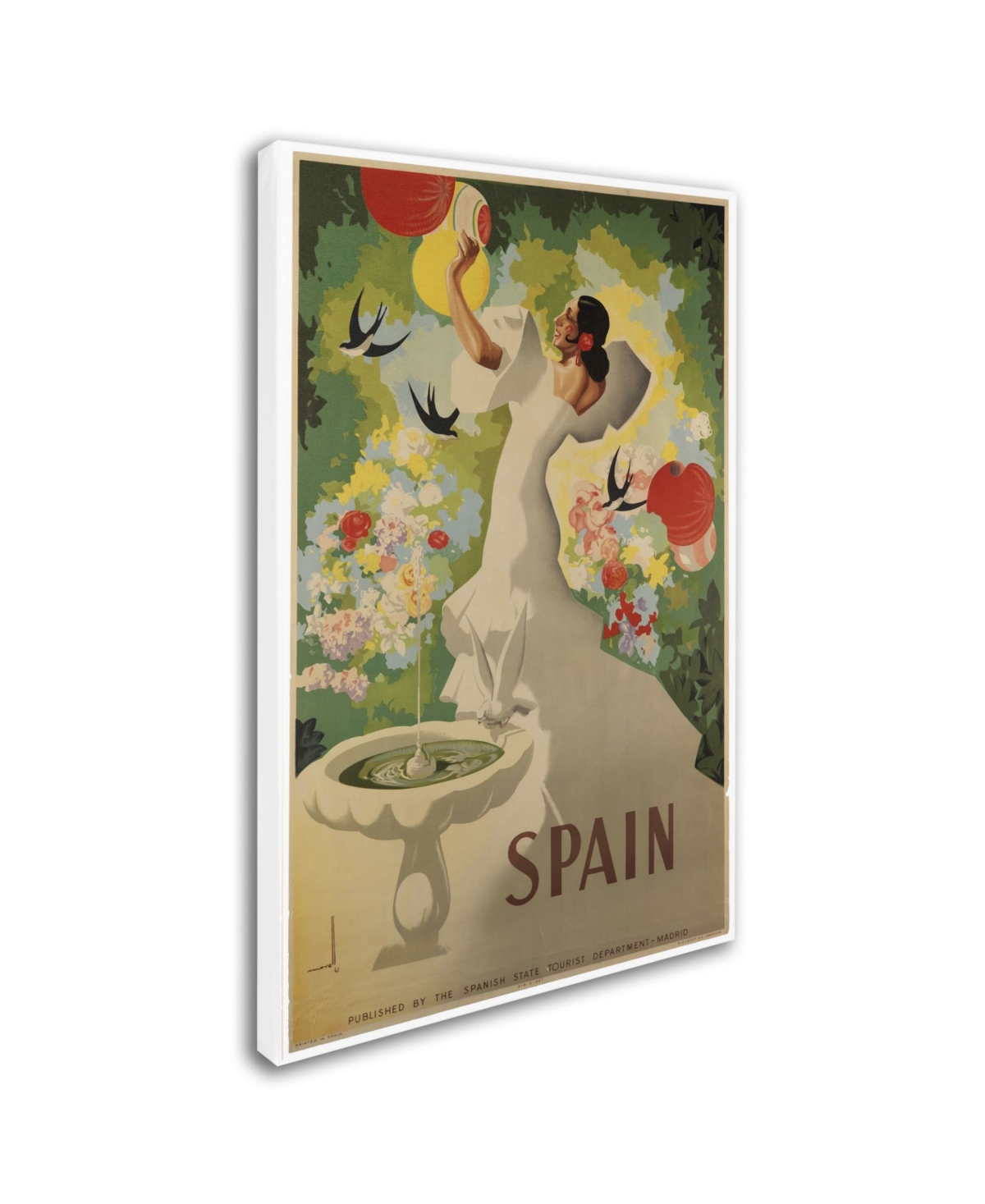 Vintage Apple Collection 'Spain Morell' Canvas Art -