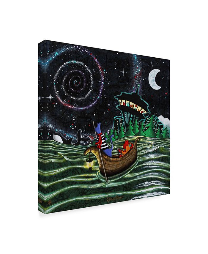 Trademark Global Jake Hose 'Starry Night' Canvas Art 24" x 24" Macy's