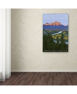 Lantern Press 'National Park 10' Canvas Art - 12" x 19"