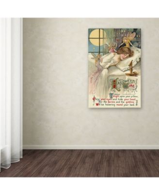 Vintage Apple Collection 'Halloween Thirteen' Canvas Art - 16" x 24"