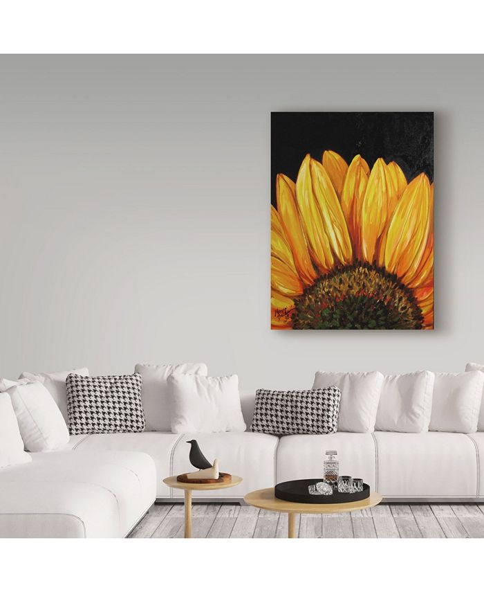Trademark Global Marcia Baldwin 'Sunflower Sunflower' Canvas Art - 24 ...