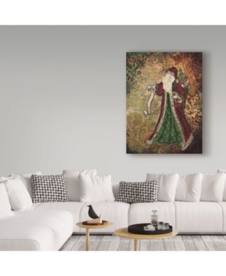 Janelle Nichol 'Father Christmas' Canvas Art - 35" x 47"