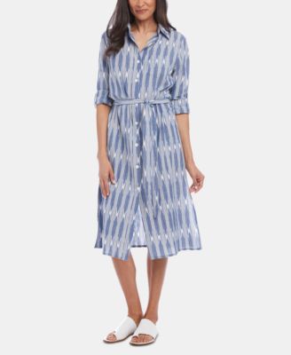 Karen Kane - Cotton Shirtdress