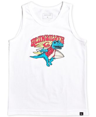 Quiksilver - Toddler Boys Dino Surf-Print Cotton Tank Top
