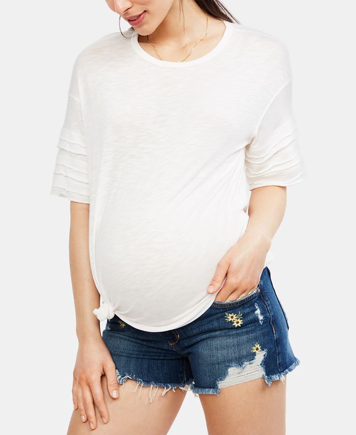 Joe's jeans maternity best sale shorts