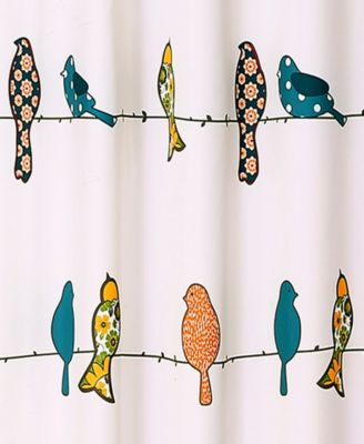 Rowley Birds Shower Curtain, 72" x 72"