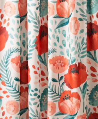 Poppy Garden Shower Curtain, 72" x 72"