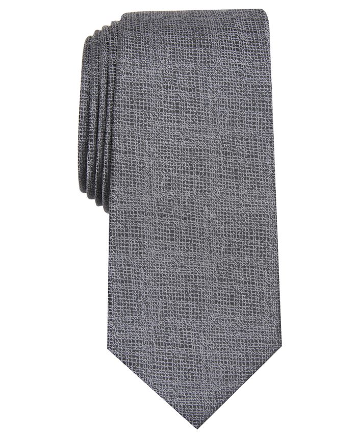 Alfani - Men's Solid Slim Tie